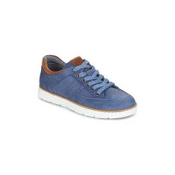 Buty Dziecko Bullboxer AHS004. Niebieskie trampki chłopięce marki Bullboxer, bez wzorów, bez zapięcia. Za 263,20 zł.