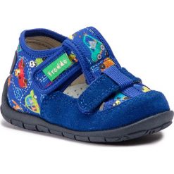 Kapcie FRODDO - G1700221-7 M Blue Electric. Niebieskie sandały chłopięce Froddo, ze skóry. W wyprzedaży za 119,00 zł.