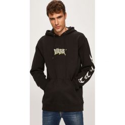Vans - Bluza x Marvel. Czarne bluzy męskie Vans, s, z aplikacjami, z bawełny, z kapturem, bez rękawów, z kapturem. Za 279,90 zł.