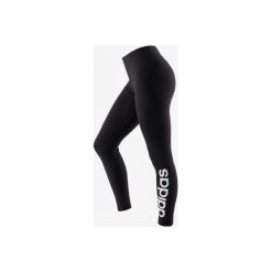 Legginsy slim Gym & Pilates Linear damskie. Czarne legginsy damskie Adidas, xs, bez wzorów, z elastanu. Za 119,99 zł.