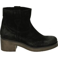 Botki - 2339 CAM NERO. Czarne botki damskie skórzane Venezia. Za 249,00 zł.