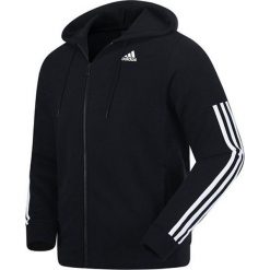 Adidas Comm M Full Zip FL BR4074. Czarne bluzy męskie Adidas, m, bez wzorów, z poliesteru, bez kołnierzyka, bez rękawów, bez kaptura. W wyprzedaży za 189,99 zł.