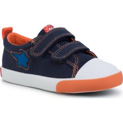 Trampki GARVALIN - 202803 S A-Azul Marino. Niebieskie trampki chłopięce Garvalin, bez wzorów, z gumy, na rzepy. Za 129,00 zł.