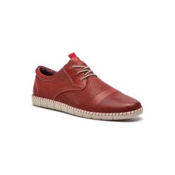 LASOCKI FOR MEN MI07-A765-A587-02. Niebieskie półbuty męskie ze skóry. Za 179,99 zł.