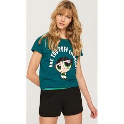 Piżamy damskie: Piżama powerpuff girls – Khaki