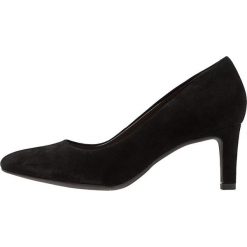 Clarks CALLA ROSE Czółenka black. Czarne czółenka damskie marki Clarks, ze skóry. Za 389,00 zł.