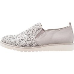 Creepersy damskie: Jana Półbuty wsuwane light grey