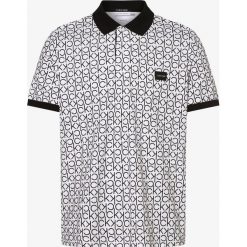 Calvin Klein - Męska koszulka polo, biały. Białe koszulki męskie Calvin Klein, xl, bez wzorów, bez rękawów. Za 349,95 zł.