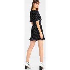 Sukienki hiszpanki: Oasis POLKA RUFFLE DRESS Sukienka letnia black/white