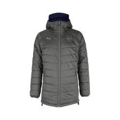 Puma Kurtka puchowa Arsenal FC, Arsenal FC Bench Jacket | XXL. Szare kurtki damskie Puma, xxl, bez wzorów, z puchu. W wyprzedaży za 658,63 zł.