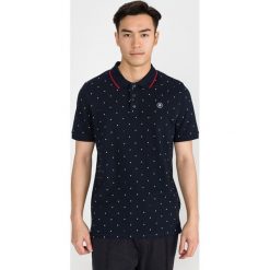 Jack & Jones Aop Polo Koszulka Niebieski. Niebieskie podkoszulki męskie Jack & Jones, s, w grochy, z bawełny, polo, bez rękawów. Za 109,95 zł.