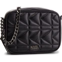 Listonoszki damskie: Torebka KARL LAGERFELD - COKW0008 Black/Gun Metal