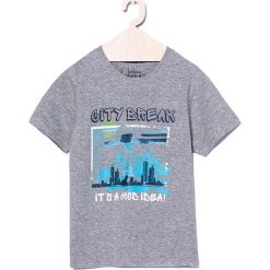 T-shirty chłopięce: T-shirt w kolorze szarym
