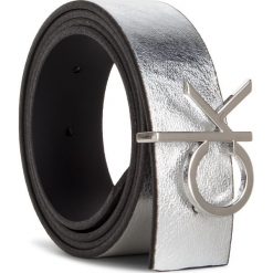 Pasek Damski CALVIN KLEIN - 3 Cm Ck Rev. Belt Giftpack K60K604907 908. Szare paski damskie marki Calvin Klein, w paski, ze skóry. Za 299,00 zł.