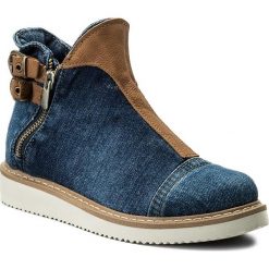 Botki SERGIO BARDI - Affile FW127279517HB 913. Niebieskie botki damskie skórzane Sergio Bardi. W wyprzedaży za 219,00 zł.
