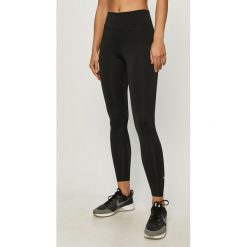 Nike - Legginsy. Czarne spodnie damskie Nike, s, z elastanu, z podwyższonym stanem. Za 189,90 zł.