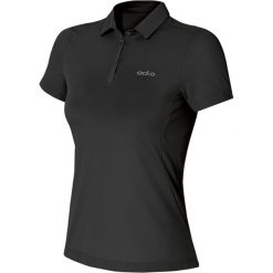 Funkcyjna koszulka polo "Tina" w kolorze czarnym. Czarne koszulki damskie m, z materiału, polo. W wyprzedaży za 119,95 zł.