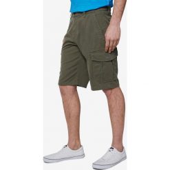 Tom Tailor Morris Szorty Zielony. Zielone spodenki i szorty męskie Tom Tailor, bez wzorów, z bawełny. Za 187,95 zł.