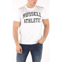 Russell Athletic Koszulka Biały. Białe podkoszulki męskie m, z nadrukiem, z bawełny, krótkie. Za 119,95 zł.