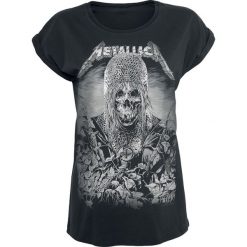 Metallica Templar Koszulka damska czarny. Czarne t-shirty damskie marki Metallica, l, z nadrukiem, z dekoltem w łódkę. Za 94,90 zł.