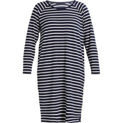 Sukienki: Lauren Ralph Lauren Woman DRESS Sukienka z dżerseju navy/mascarpone