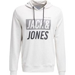 Bluzy męskie: Jack & Jones WILLY Bluza z kapturem treated white fit:reg mel