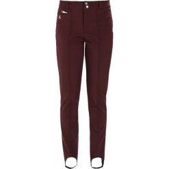 Bryczesy damskie: Luhta SALLA Spodnie narciarskie burgundy