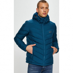 Jack Wolfskin - Kurtka puchowa Fairmont. Szare kurtki męskie bomber Jack Wolfskin, l, z materiału, z kapturem. Za 879,90 zł.