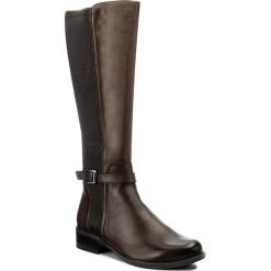 Oficerki CAPRICE - 9-25505-29 Dk Brown Nappa 337. Brązowe kozaki damskie skórzane marki Caprice. W wyprzedaży za 329,00 zł.