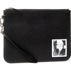 Torebka KARL LAGERFELD - 200W3206 Black 999. Czarne torebki klasyczne damskie KARL LAGERFELD, bez wzorów, ze skóry, wizytowe, bez dodatków. W wyprzedaży za 349,00 zł.