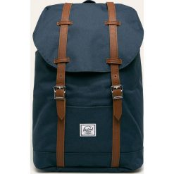 Herschel - Plecak 10329.M. Czarne plecaki męskie Herschel, w paski, z poliesteru. W wyprzedaży za 319,90 zł.