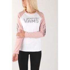 Vans Meant To Be Koszulka Różowy Biały. Różowe koszulki damskie Vans, m, z nadrukiem, z bawełny. Za 171,95 zł.