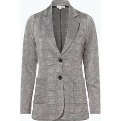 Marie Lund - Blezer damski, czarny. Czarne bolerka i narzutki damskie Marie Lund, w kratkę, z dresówki, bez rękawów. Za 229,95 zł.