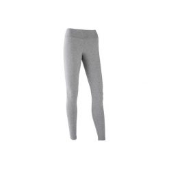 Legginsy Gym & Pilates damskie. Szare legginsy damskie Adidas, xl, bez wzorów, z elastanu. Za 129,99 zł.