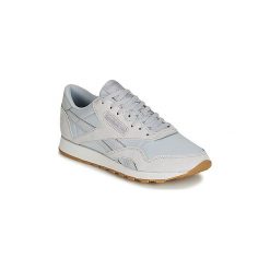 Buty Reebok Classic CL NYLON. Niebieskie trampki i tenisówki damskie Reebok Classic, bez wzorów, z nylonu, bez zapięcia. Za 199,50 zł.