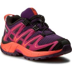 Buty trekkingowe dziewczęce: Trekkingi SALOMON – Xa Pro 3D K 390445 05 M0 Cosmic Purple/Deep Dalhia/Coral Punch