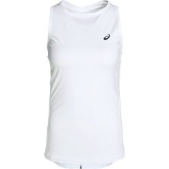 ASICS TANK Koszulka sportowa brilliant white. Białe topy sportowe damskie Asics, l, z elastanu. Za 129,00 zł.