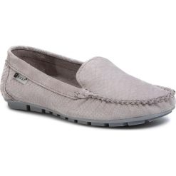 Mokasyny NESSI - 17130 Szary 1/6. Szare mokasyny damskie Nessi, ze skóry. Za 239,00 zł.