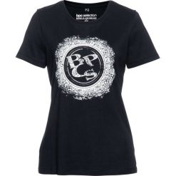 T-shirt bonprix czarno-biały. Czarne t-shirty damskie bonprix. Za 29,99 zł.