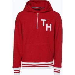 Tommy Hilfiger - Męska bluza nierozpinana, czerwony. Szare bluzy męskie rozpinane marki TOMMY HILFIGER, z bawełny. Za 499,95 zł.