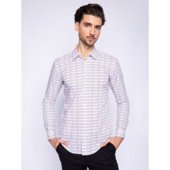 Koszula Boss Ronni_53 50426716. Białe koszule męskie Boss, m, bez wzorów, z bawełny, casualowe, bez kołnierzyka, bez rękawów. W wyprzedaży za 299,00 zł.