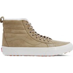 Ocieplane Damskie Zielone Buty Vans SK8 HI MTE UC3. Zielone trampki i tenisówki damskie Molly.pl, bez wzorów, z zamszu, bez zapięcia. Za 439,00 zł.