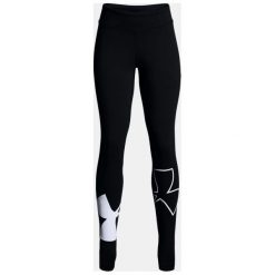Spodnie dresowe damskie: Under Armour Spodnie damskie Finale Knit Legging czarne r. L (1311007-001)