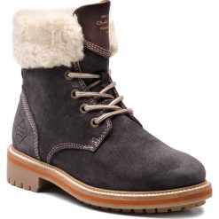 Trapery GANT - Natalie 17543925 Black/Gray G006. Niebieskie trapery damskie GANT, z wełny, klasyczne, bez obcasa, bez zapięcia. W wyprzedaży za 359,00 zł.