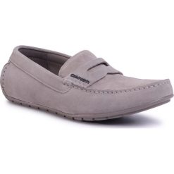 Mokasyny CALVIN KLEIN - Ivan F0504 Toffe. Szare mokasyny męskie Calvin Klein, ze skóry. W wyprzedaży za 419,00 zł.
