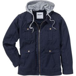 Kurtka Regular Fit bonprix ciemnoniebieski. Niebieskie kurtki męskie bomber bonprix, m. Za 219,99 zł.