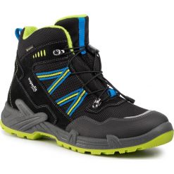 Śniegowce SUPERFIT - GORE-TEX 5-00401-00 D Schwarz/Grun. Czarne śniegowce chłopięce Superfit, bez zapięcia, gore-tex. Za 419,00 zł.