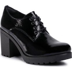 Półbuty LASOCKI - RST-1914-01N Black. Czarne półbuty damskie Lasocki, bez wzorów, ze skóry, bez obcasa, na obcasie, bez zapięcia. Za 179,99 zł.