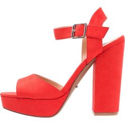 Sandały damskie: ONLY SHOES ONLALLIE Sandały na obcasie red
