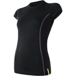 Sensor Koszulka Sportowa Damska Active Black M. Czarne topy sportowe damskie marki Sensor, m. W wyprzedaży za 49,00 zł.